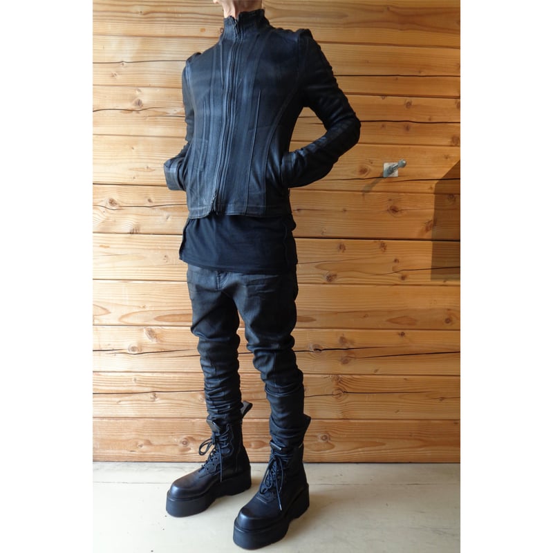 JULIUS / 917BLM3-C / シームドハイネックジャケット | VIBE NAGANO