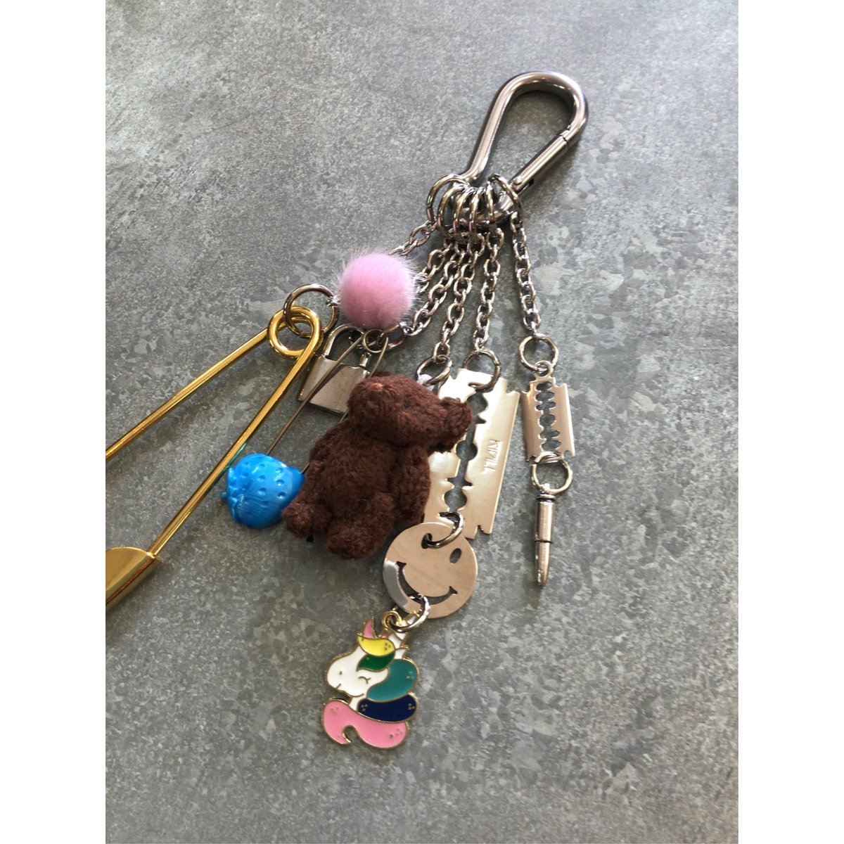 KIDILL カミソリチャーム ジャケット パンク 希少 デザイン KIDILL / KL1033 / PUNK KEY CHARM | VIBE NAGANO