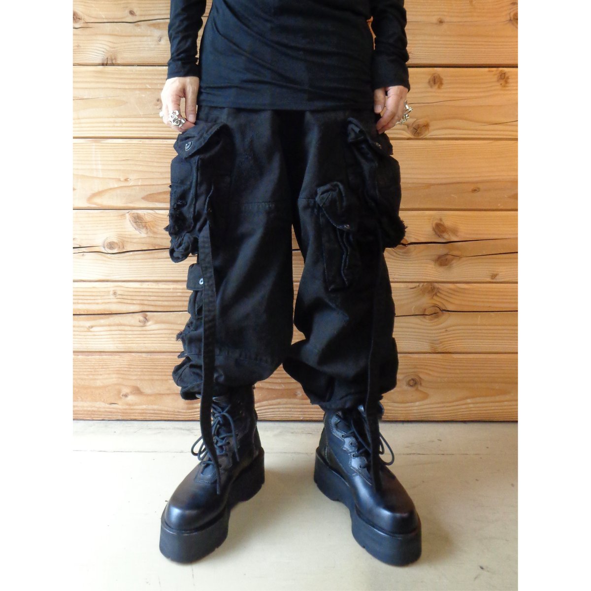 JULIUS / 917PAM1 / クラッシュガスマスクカーゴパンツ | VIBE NAGANO