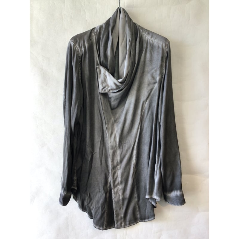 julius レーヨン コットン ドレープ シャツ 3 ブラック 879SHM2 julius レーヨン コットン ドレープ シャツ 3 ブラック 879SHM2