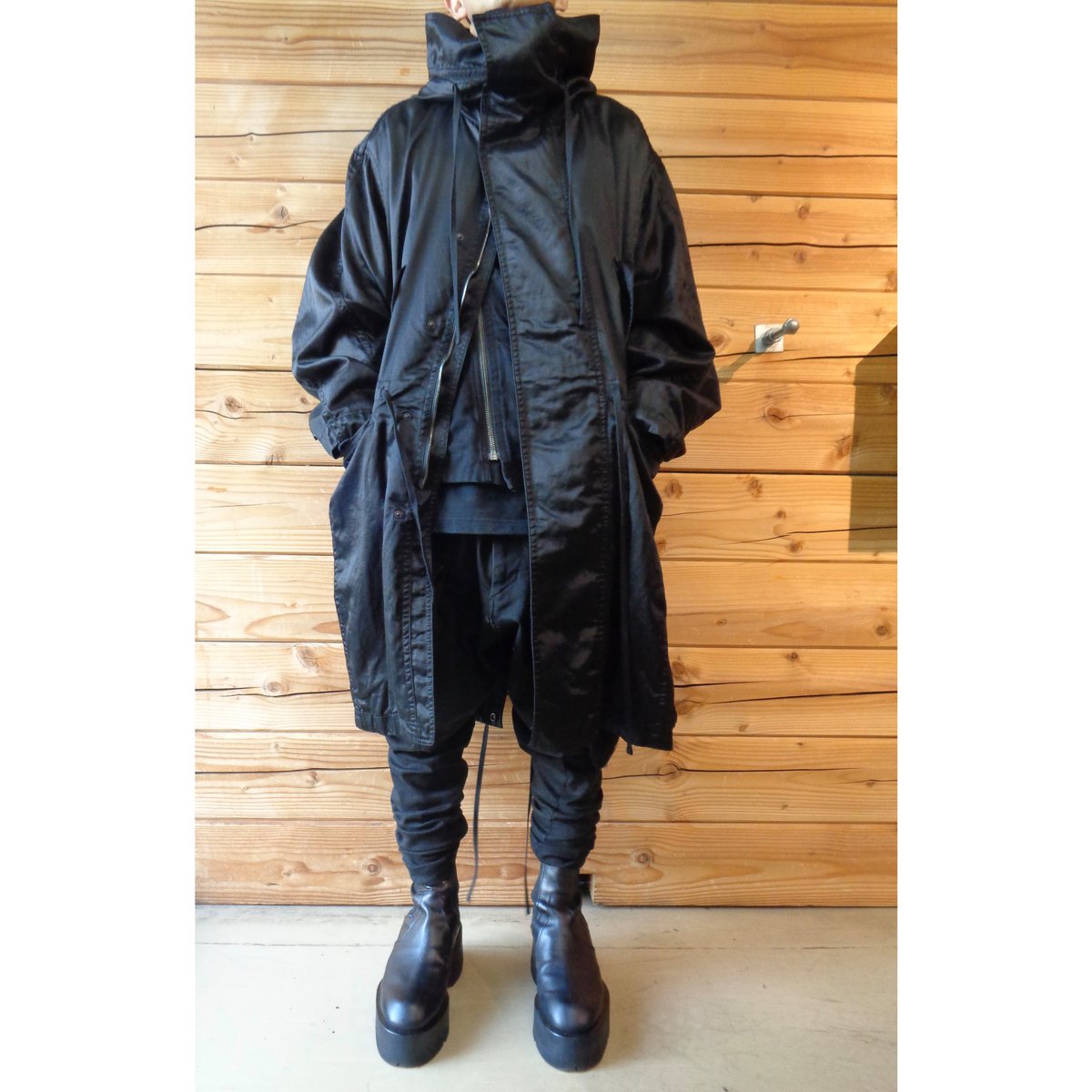 JULIUS 14AW Glitch; ダウン モッズコート サイズ1 JULIUS 14AW Glitch; ダウン モッズコート サイズ1 JULIUS 14AW Glitch