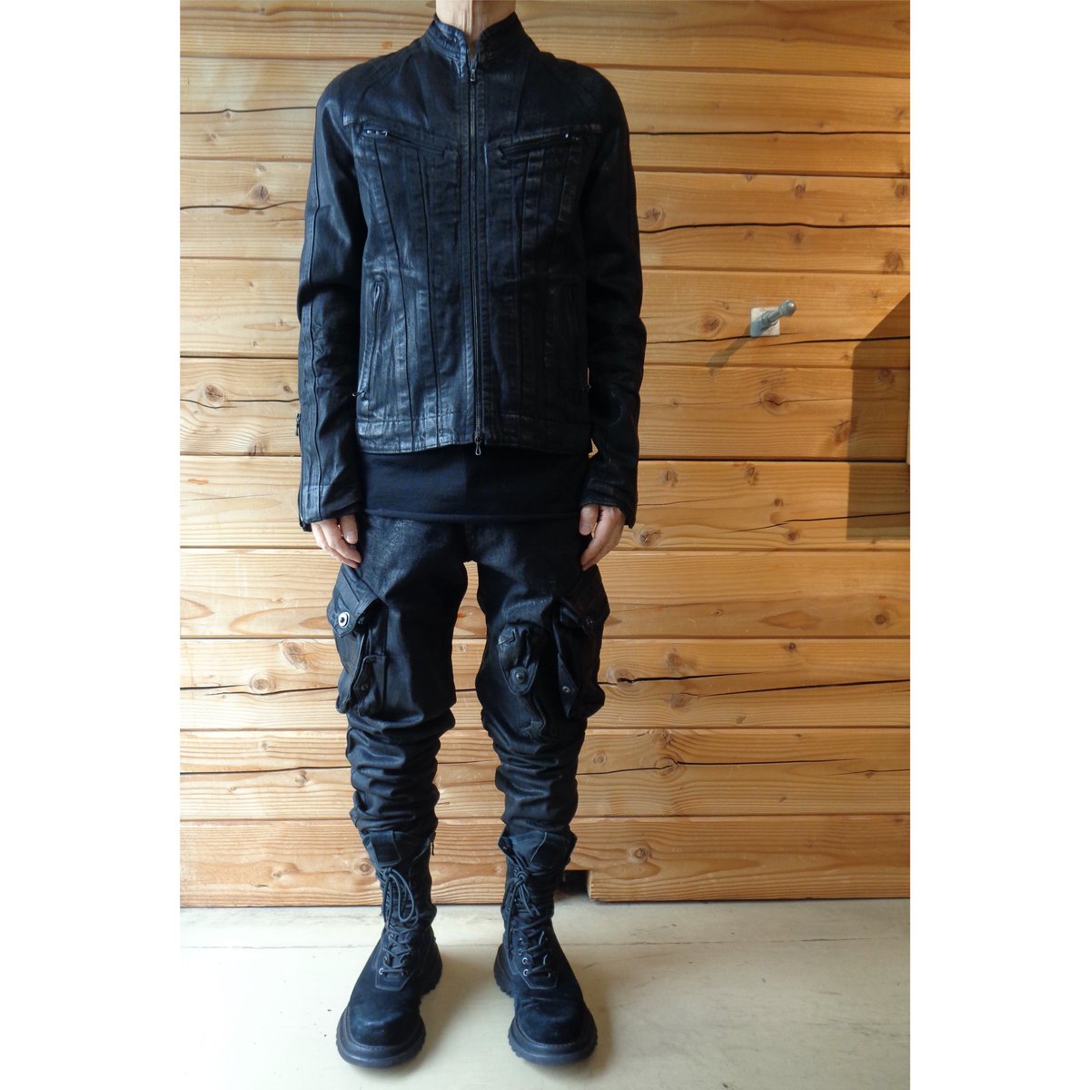 JULIUS / 899BLM2-C / コーテッドデニムジャケット | VIBE NAGANO
