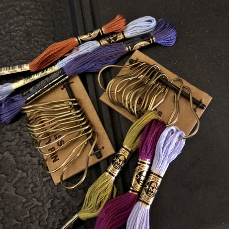 BRASS セーフティーピン（10pcs）[Horn Please]