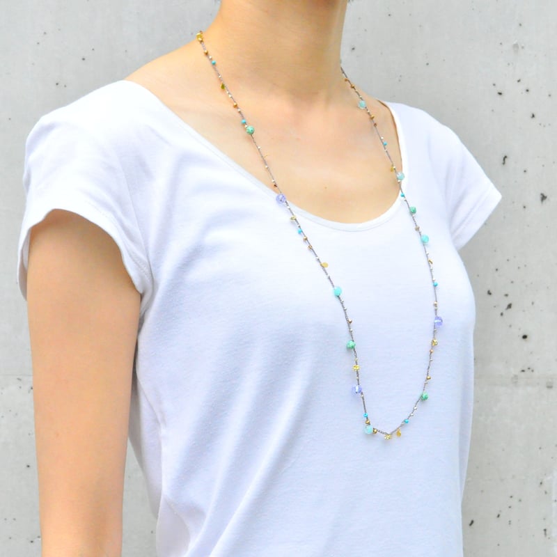 クロッシェ ロング ネックレス キット | boutique gris
