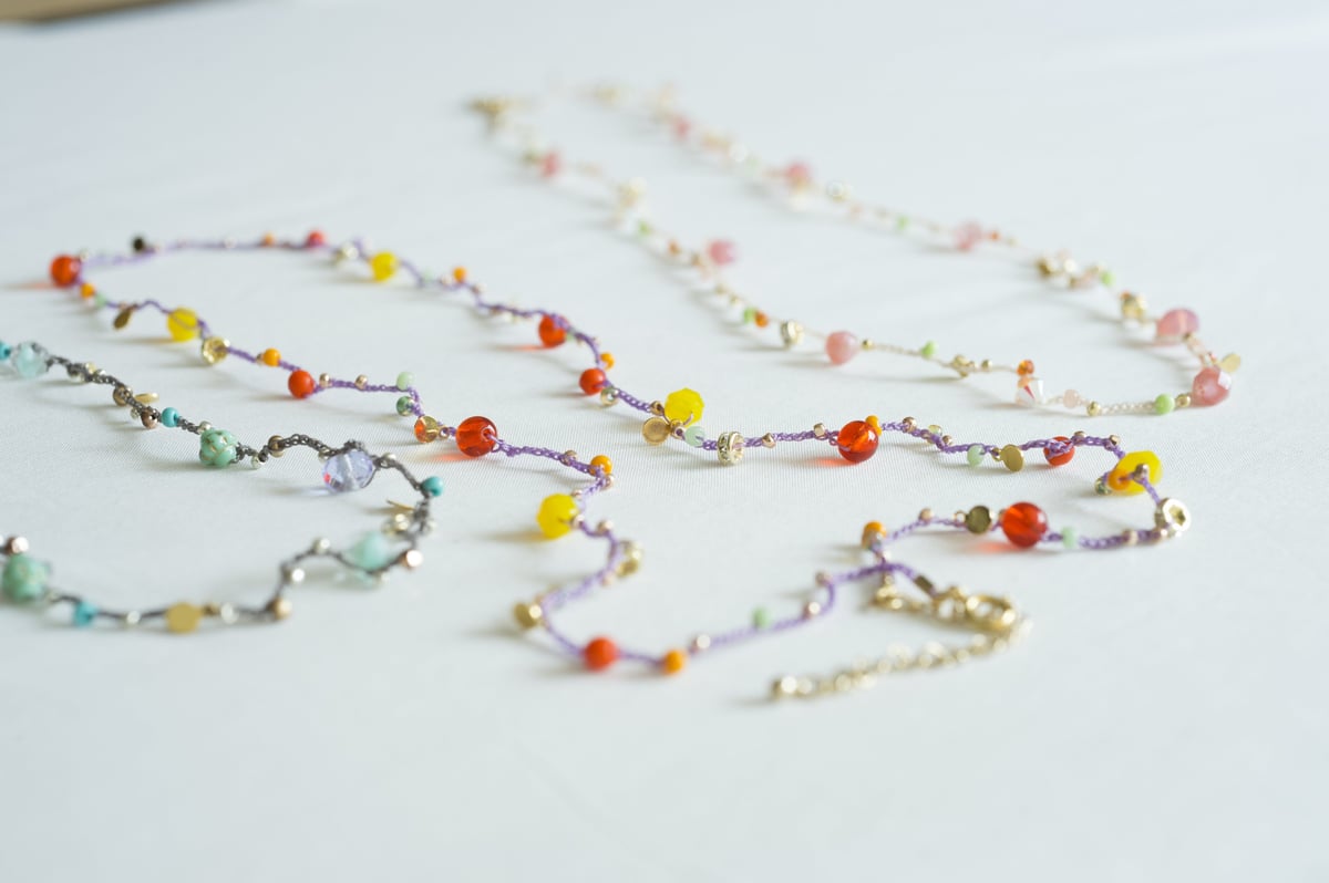 クロッシェ ロング ネックレス キット | boutique gris