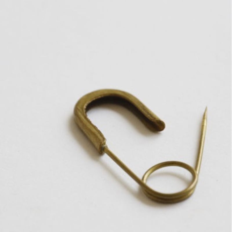 BRASS 安全ピン（シャープエンド6pcs）[Horn Please] | boutique