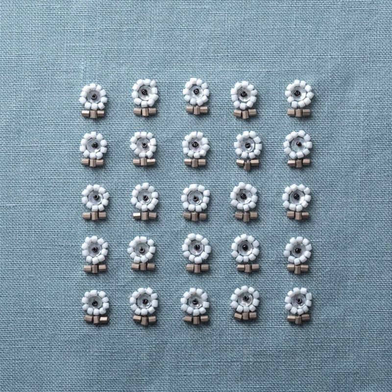 材料セット『ビーズとスパンコールの刺繍』[BLUE chou MIKKO] | boutiqu