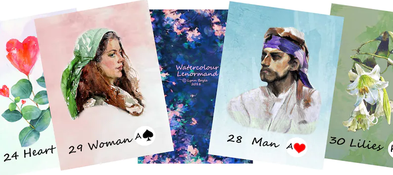 ウォーターカラー・ルノルマン | タロットとルノルマンカードの