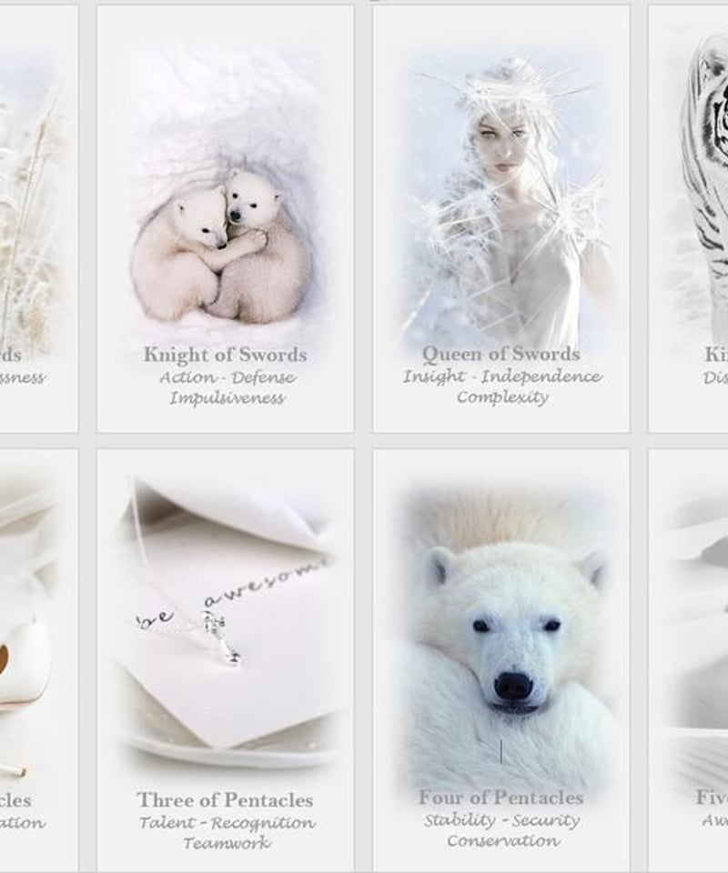 ホワイト センス タロットカード | タロットとルノルマンカードのお店