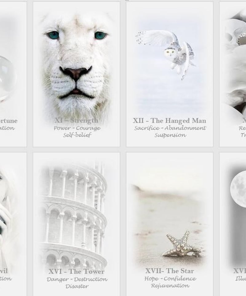 ホワイト センス タロットカード | タロットとルノルマンカードのお店
