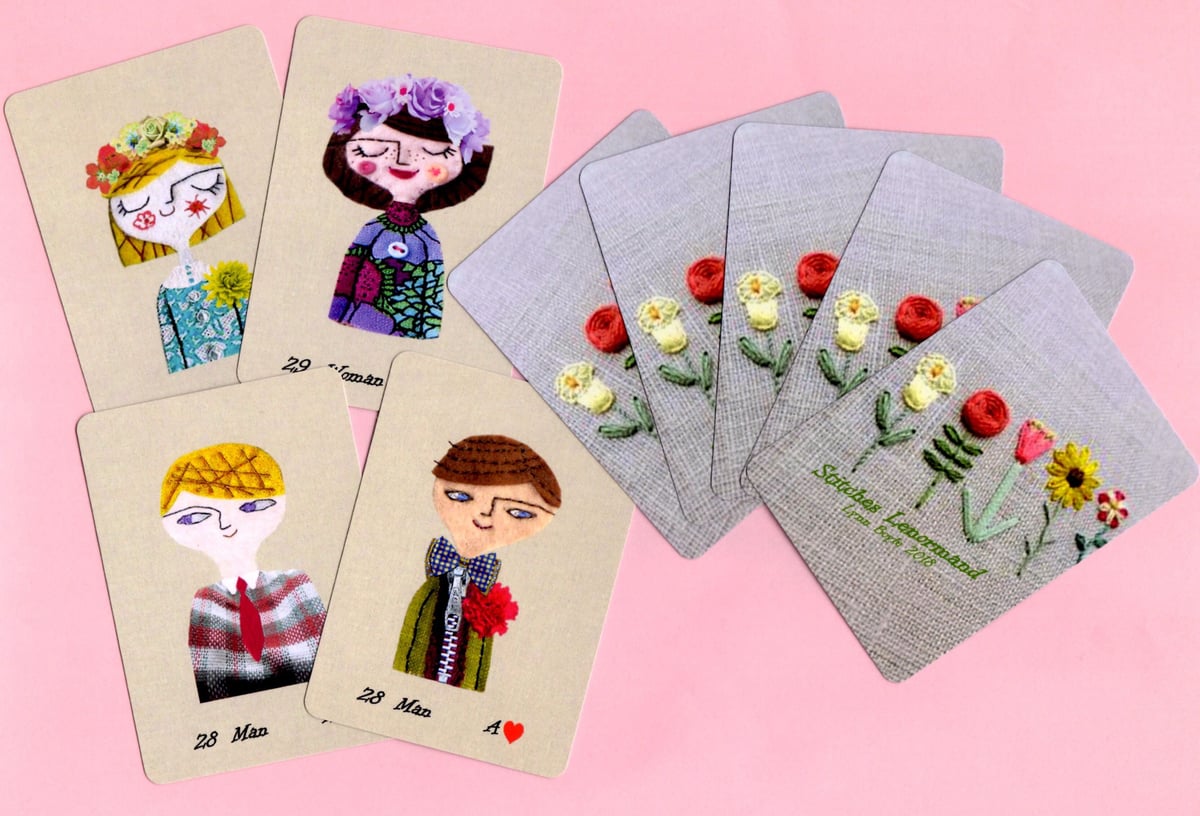 Stitches  Lenormand  ルノルマンカード Stitches Lenormand ルノルマンカード