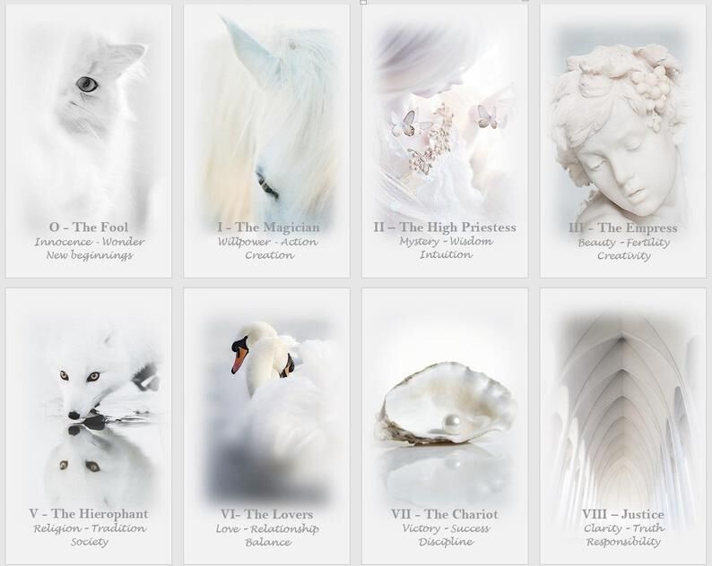 ホワイト センス タロットカード | タロットとルノルマンカードのお店