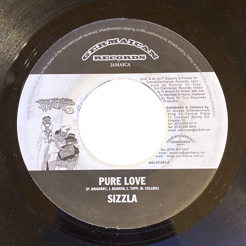 PURE LOVE - SIZZLA / DOCTOR'S DARLING - DR. RIN