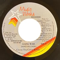 GANG WAR / COCOA TEA & CUTTY RANKS (7インチレコード)