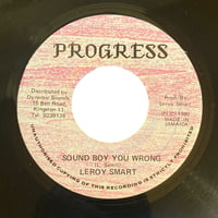 SOUND BOY YOU WRONG / LEROY SMART (7インチレコード)