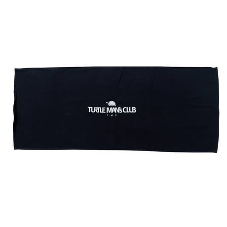 TURTLE MAN's CLUB  「Logo TOWEL」BLACK/WHITE