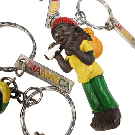 ジャマイカ直輸入　"RASTAMAN"　フィギア  KEYRING