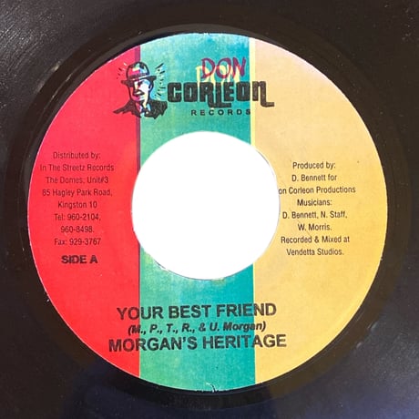 YOUR BEST FRIEND / MORGAN HERITAGE (7インチレコード)
