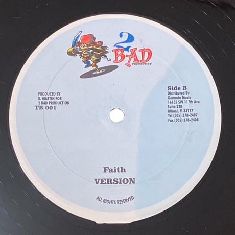 FAITH / TONY CURTIS (12インチレコード)