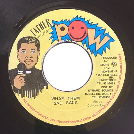 WHAP THEM / SAD SACK (7インチレコード)