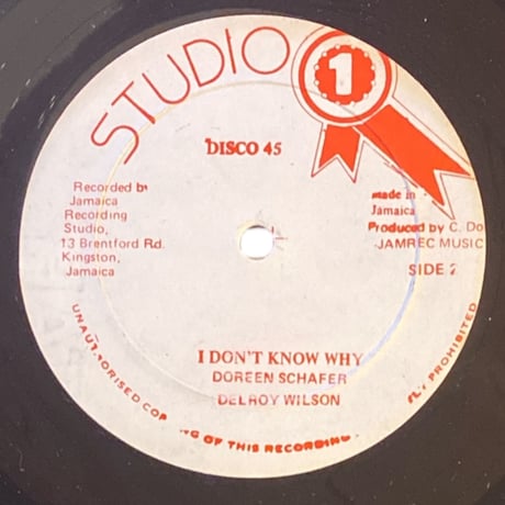 I DON'T KNOW WHY / QUEEN OF THE MINSTREL / DELROY WILSON / CORNEL CAMPBELL (12インチレコード)