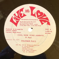 COOL NOW KING JAMMYS / FRANKIE PAUL (12インチレコード)