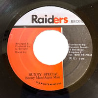 BUNNY SPECIAL / BEENIE MAN & AQUA MAN (7インチレコード)