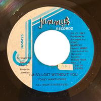 I'M SO LOST WITHOUT YOU / TONEY HAWTHORNE (7インチレコード)