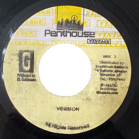 HALF IDIOT / MARCIA GRIFFITHS & CUTTY RANKS (7インチレコード)