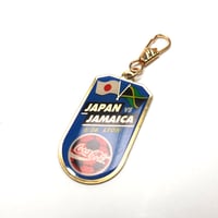 激レア　1998年W杯 JAPAN vs JAMAICA COCA COLAキーホルダー