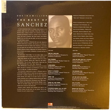 ONE IN A MILLION THE BEST OF SANCHEZ / SANCHEZ (LPレコード)