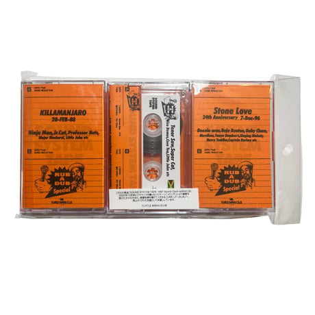 New!!!! SOUND SYSTEM TAPE 90min×3 《RUB A DUB Special》