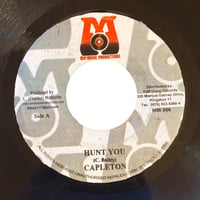 HUNT YOU / CAPLETON (7インチレコード)