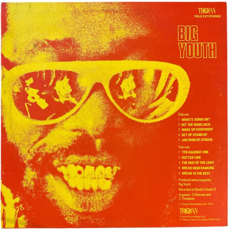HIT THE ROAD JACK / BIG YOUTH (LPレコード)