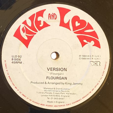 BOUNCE / FLOURGAN (12インチレコード)
