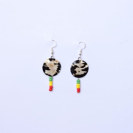 ⚪︎JA直輸入　OT Earrings Black&White 1