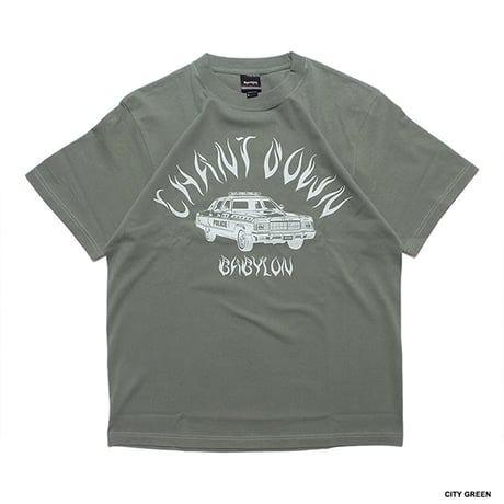 ROYAL MAJESTY / CHANT DOWN BABYLON T-SHIRTS 【CITY GREEN】