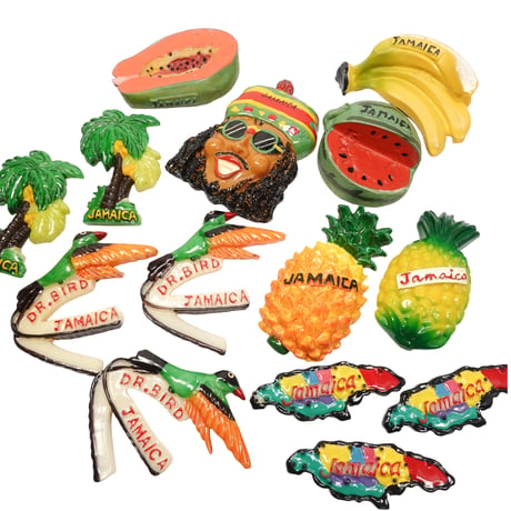 ジャマイカ直輸入　"JAMAICA VIBES" マグネット〈数量限定〉