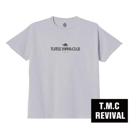 TURTLE MAN's CLUB "TMC復刻デザインT-SHIRTS" SPORTS GRAY
