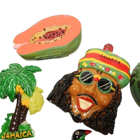 ジャマイカ直輸入　"JAMAICA VIBES" マグネット〈数量限定〉