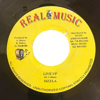 LIVE UP / SIZZLA (7インチレコード)