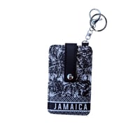 JA直輸入 JAMAICAカードケース　白黒