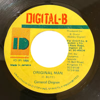 ORIGINAL MAN / GENERAL DEGREE (7インチレコード)