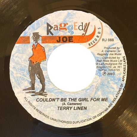 COULDN'T BE THE GIRL FOR ME / TERRY LINEN (7インチレコード)