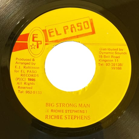 BIG STRONG MAN / RICHIE STEPHENS (7インチレコード)