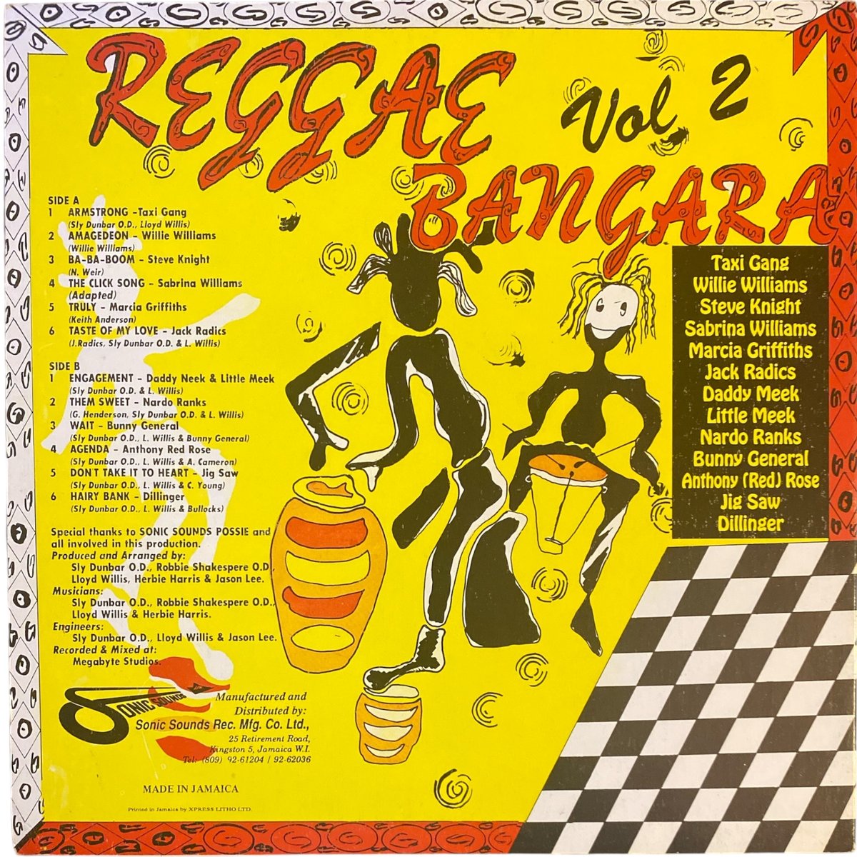 レゲエ レコード LP 16枚セット REGGAE REGGAE BANGARA Vol.2 / VA (LPレコード) | レゲエとジャマイカグ