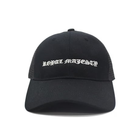 ROYAL MAJESTY / OLD ENGLISH MESH CAP 【BLACK】