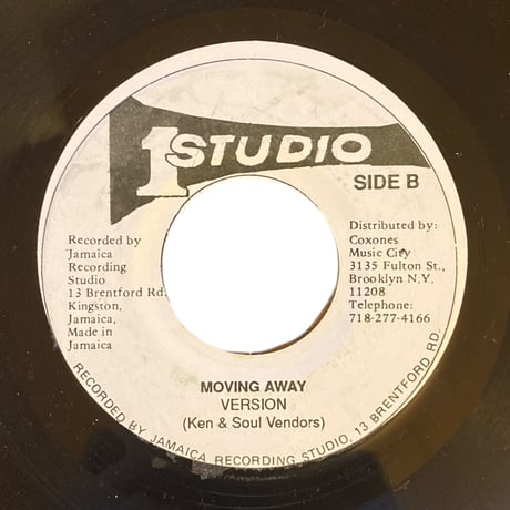 再入荷！MOVING AWAY / KEN BOOTHE (7インチレコード)