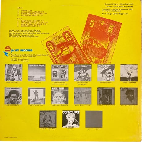 LEGAL REGGAE MUSIC / FRANKIE PAUL (LPレコード)