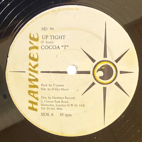 UP TIGHT / COCOA TEA (12インチレコード)